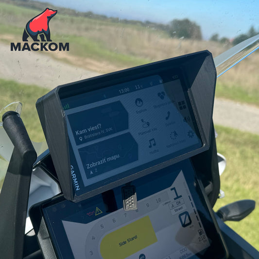 Sun visor for Garmin Zumo XT/XT2