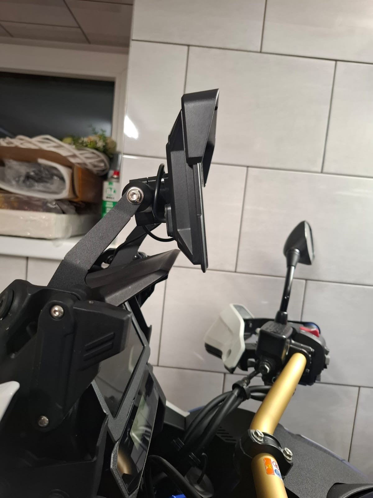 GPS Mount for Carpuride W502 / W702 / W502 Pro / W702 Pro – Bar Mount (8–22 mm)