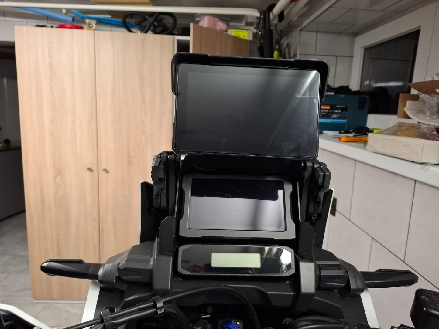 GPS Mount for Carpuride W502 / W702 / W502 Pro / W702 Pro – Bar Mount (8–22 mm)