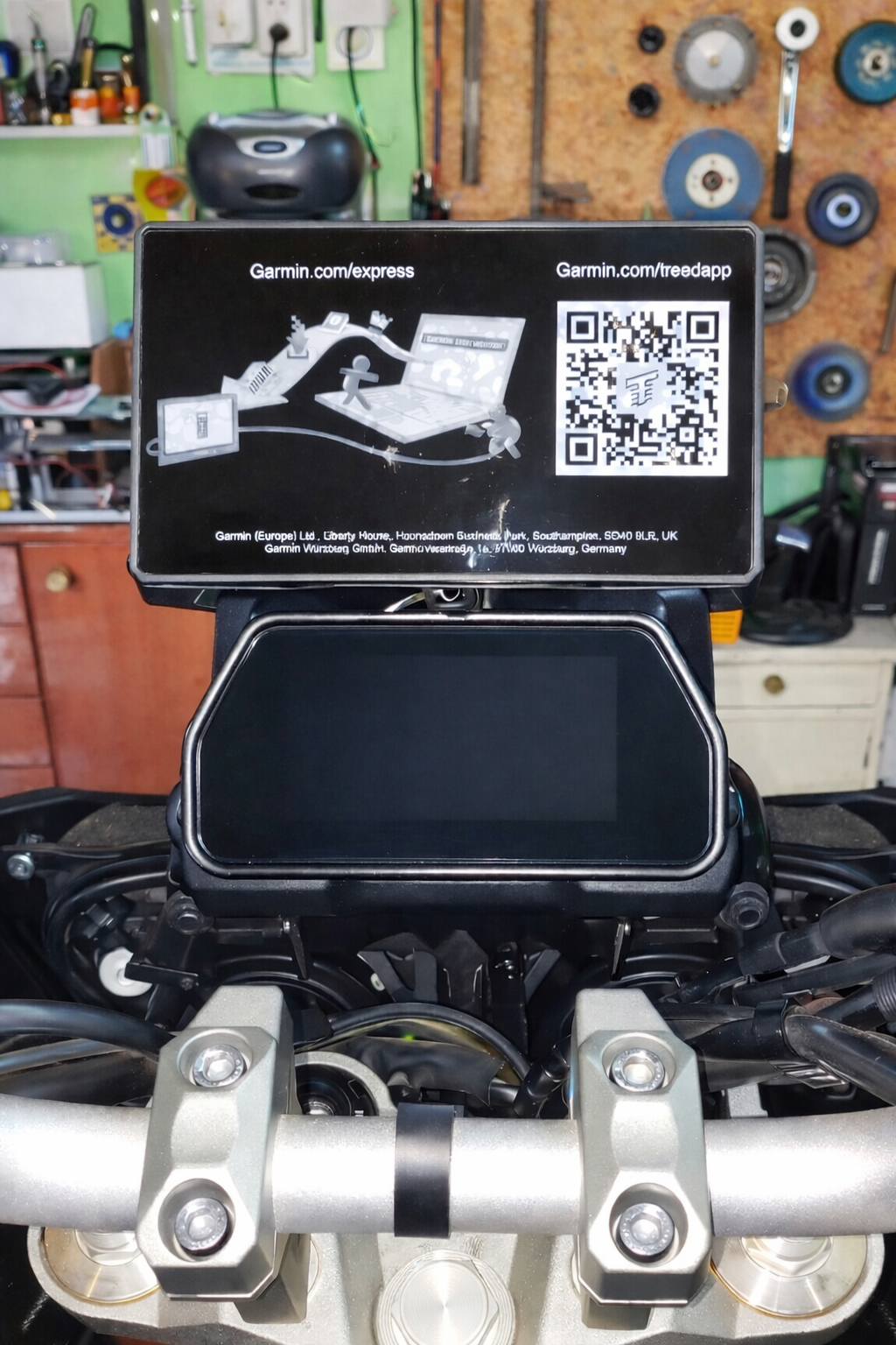 Yamaha Tracer 900 / 9 / 9 GT GPS Holder (2018–2024) – Garmin, Carpuride & TomTom Mount