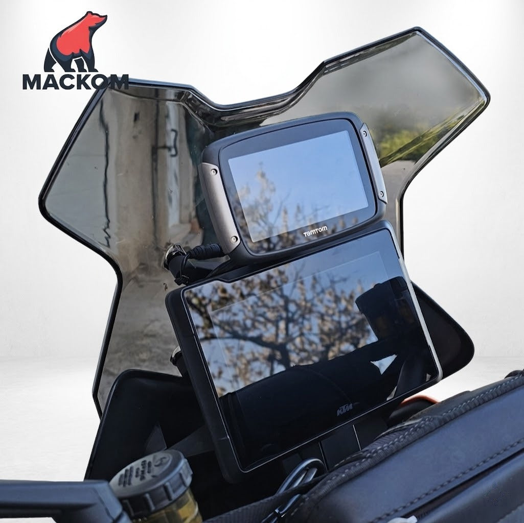 GPS Navigation Mount for KTM 1290 Super Adventure S/R | 2019-2024 | Garmin Zumo XT, Garmin Zumo XT2, Quad-lock, TomTom