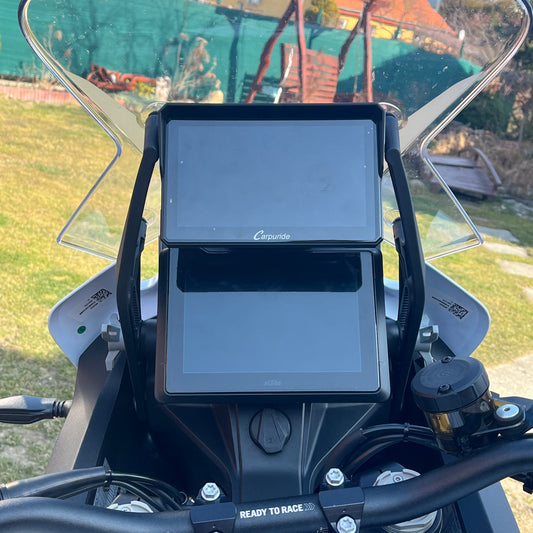 GPS Navigationshalterung für KTM 1290 Super Adventure S/R | 2022–2024 | Carpuride W702 W502