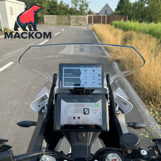 GPS Navigationshalterung für KTM 1290 Super Adventure S/R | 2022–2024 | Garmin Zumo XT, Garmin Zumo XT2, Quad Lock, TomTom
