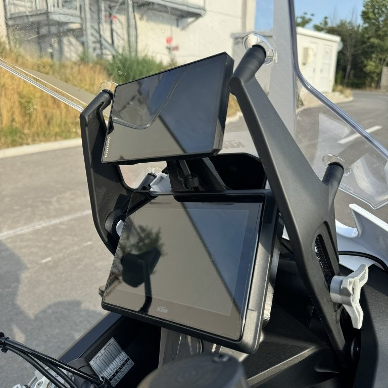 GPS Navigation Mount for KTM 1290 Super Adventure S/R | 2019-2024 | Garmin Zumo XT, Garmin Zumo XT2, Quad-lock, TomTom